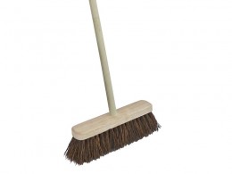 Faithfull Broom Bassine 30cm (12in) Head with 48 in handle £7.49